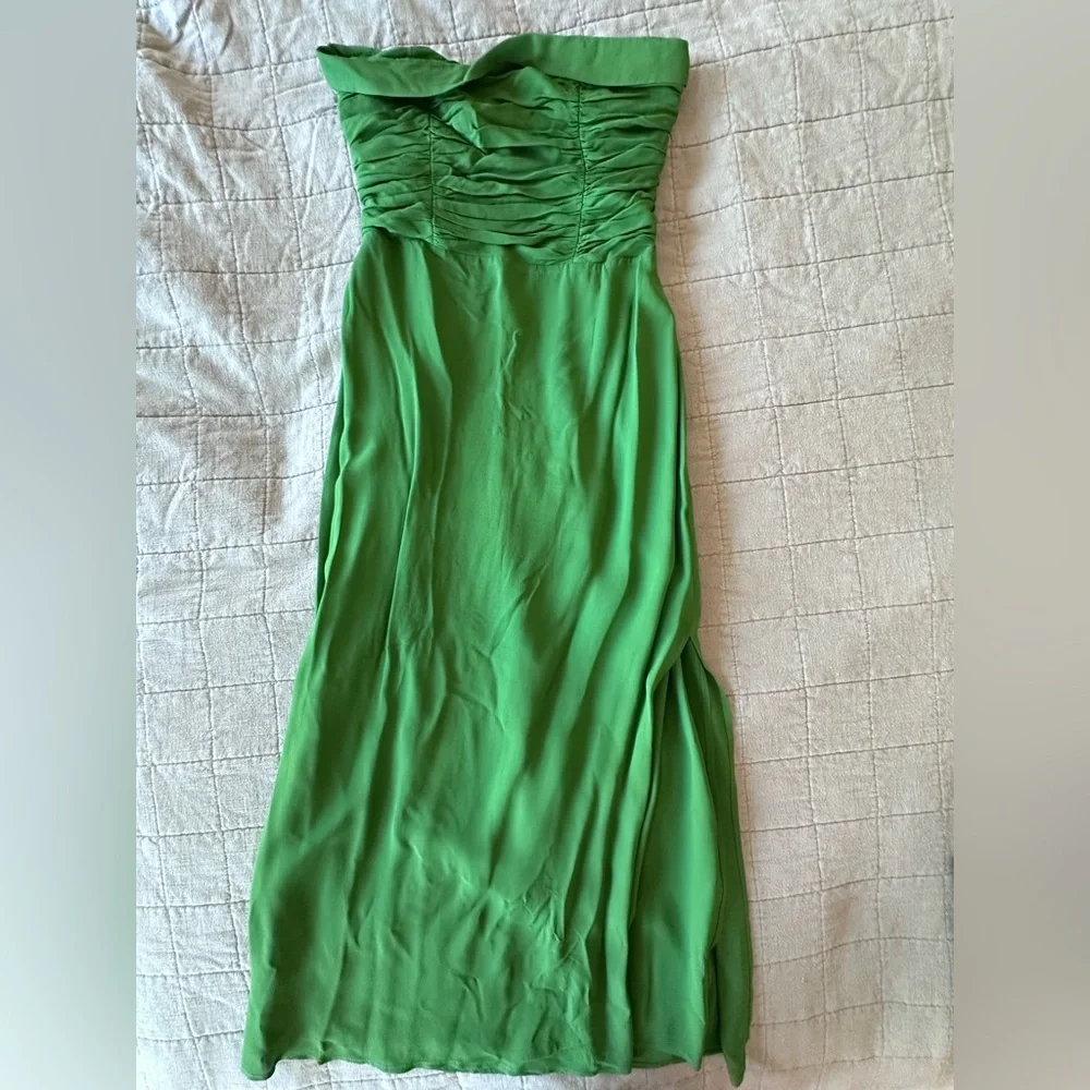 Reformation Lore Strapless Dress - Size 6 - Picture 2 of 7